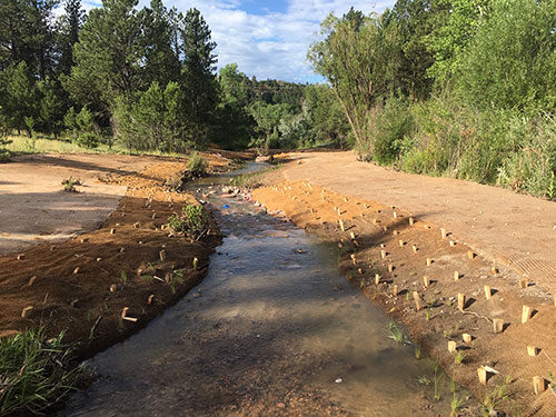 control sediment coir mat