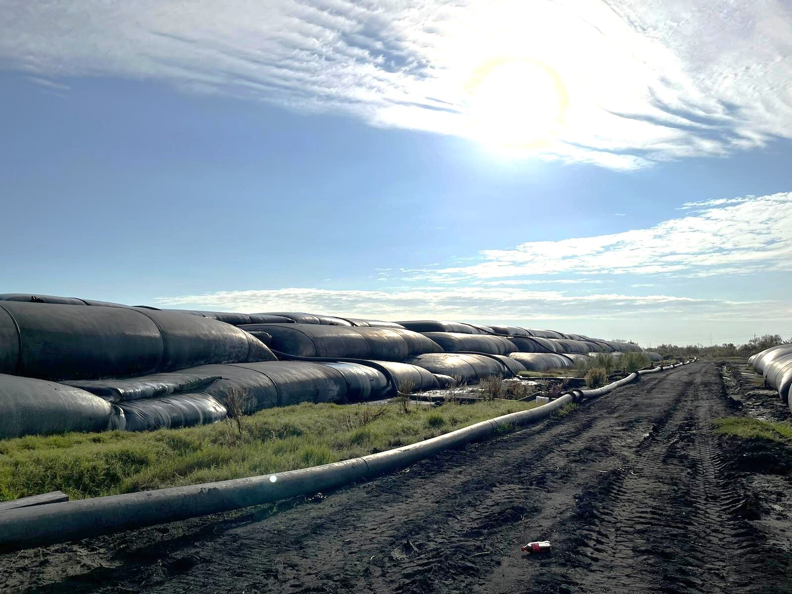 dewatering-tubes-project-road