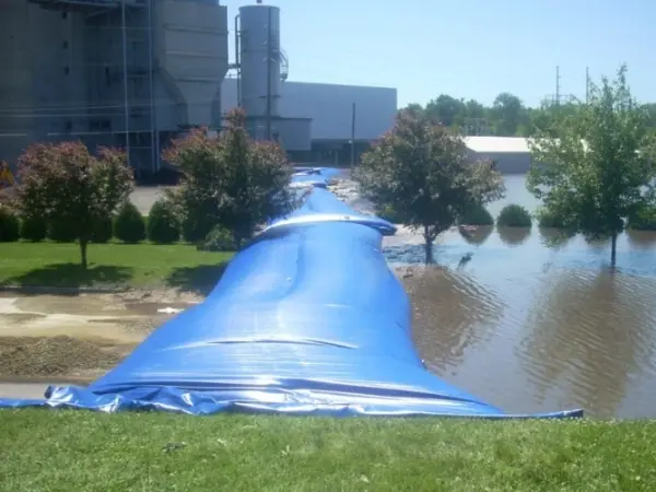 Industrial and warehouse flood protection